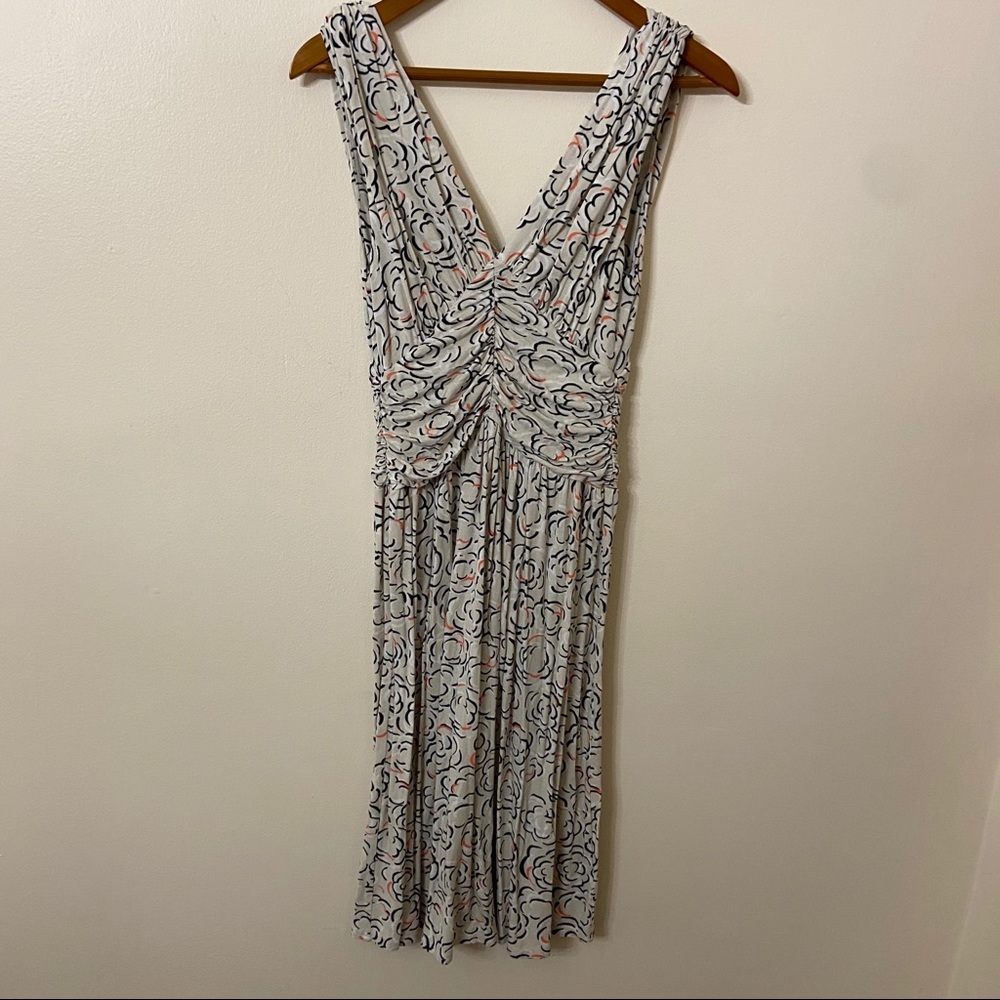 DELETTA Cotton Floral Dress M